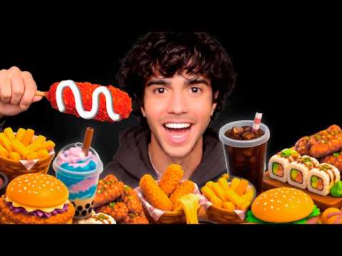 Eating EVERY ASMR FOOD..