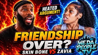 SkinBone Goes Off On Zavia And Things Go Left. #skinbone #viral #streaming #entertainment 