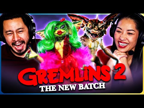 GREMLINS 2: THE NEW BATCH (1990) Movie Reaction! | Zach Galligan | Phoebe Cates | Christopher Lee