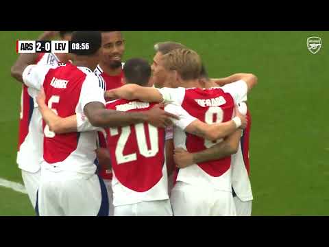 Arsenal vs Bayer Leverkusen 4-1 Extended Highlights & Goals - Friendly 2024