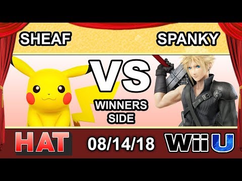 HAT 34 - Sheaf (Pikachu) Vs. Spanky (Cloud) Winners Side - Smash 4