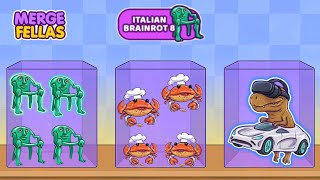 Merge Fellas Italian Brainrot 8 ⁉️ Must Game Ever | New Update #mergefellas