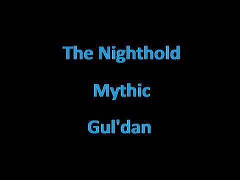 Mythic Gul'dan Death Knight Frost