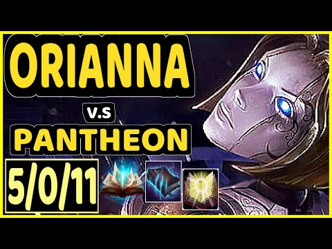 DOPA (APDO) (ORIANNA) vs PANTHEON - 5/0/11 KDA MID CHALLENGER GAMEPLAY - KR
