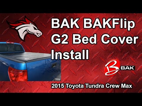 BakFlip G2 Bed Cover Install: 15 Toyota Tundra