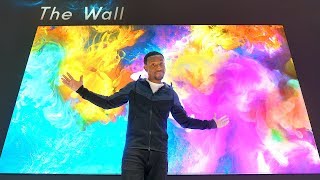 The Biggest Samsung TVs I've Ever Seen! - CES 2019