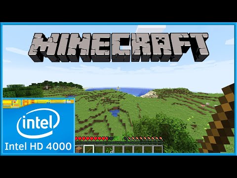 Breathtaking Minecraft graphics on Intel HD 4000?!