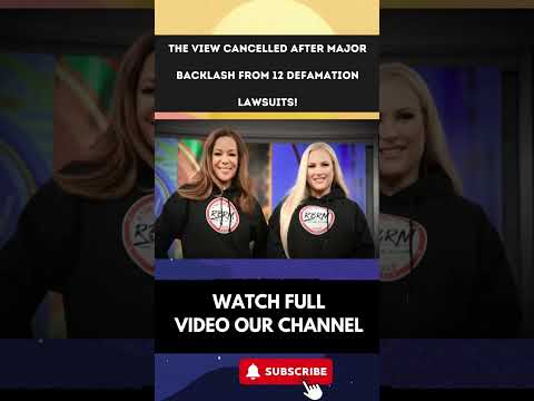 The View CANCELLED After Major Backlash From 12 Defamation Lawsuits! part 3