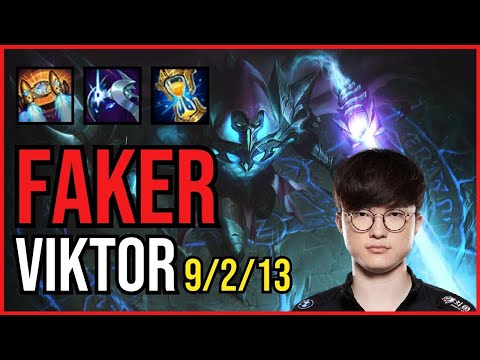 FAKER - VIKTOR vs YASUO Mid - KR Grandmaster - Patch 11.4