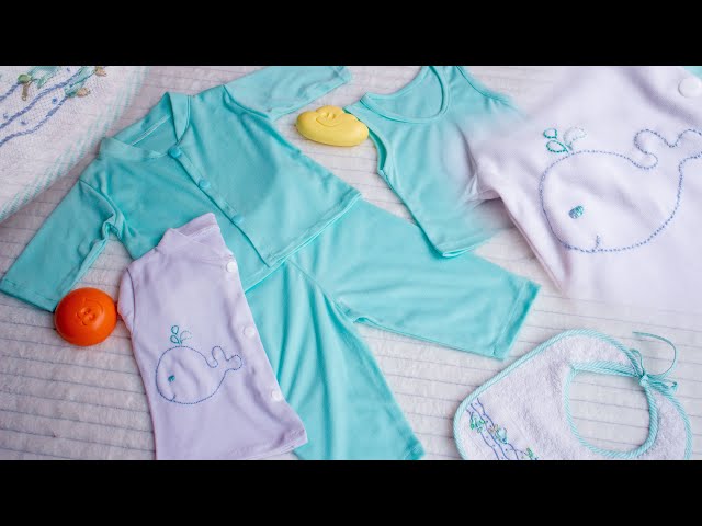 Vídeo relacionado con Eqenkely 3 Piezas Conjuntos de Tops Manga Larga con Algodón y Oso Mono Pantalones para Bebé Niña Trajes Blanco Top +Rosa Pantalones 3-6 Meses