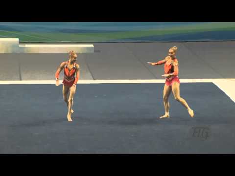 Belarus (BLR) -  2016 Acrobatic Worlds, Putian City (CHN) Dynamic  Women's Pair