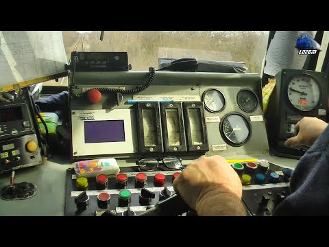 Cabview 060-DA Führerstandsmitfahrt - Mecanic de Locomotivă pe Marfar/Freight Train  Engineer