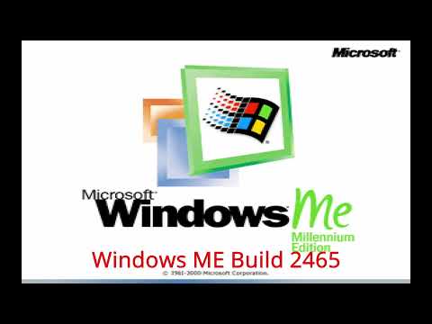 All (CONFIRMED) Windows ME Builds Startups and Shutdowns