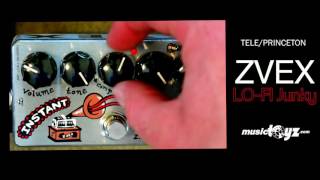 Video thumbnail for ZVex Vexter Series Instant Lo-Fi Junky by musictoyznetwork