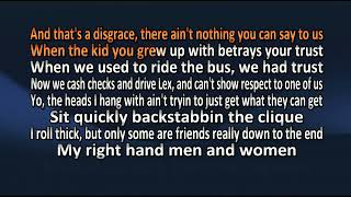 KRS-ONE -  A Friend - Rap - Karaoke