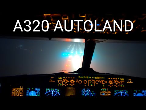 Airberlin A320 Autoland | Cockpit View