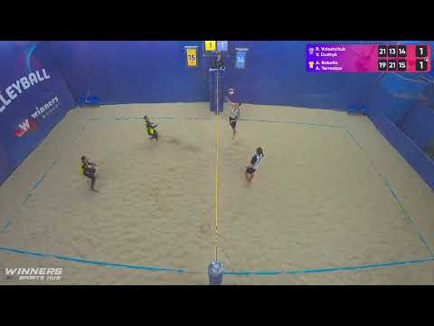 23:20 R. Voloshchuk / V. Dudnyk - A. Bakotin / A. Yermakov 14.11.2022 | Winners Beach Volleyball