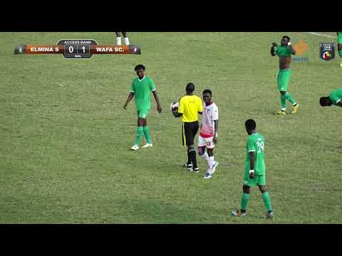 ELMINA SHARKS 0 - 1 WAFA SC - ACCESS BANK DIVISION ONE LEAGUE.