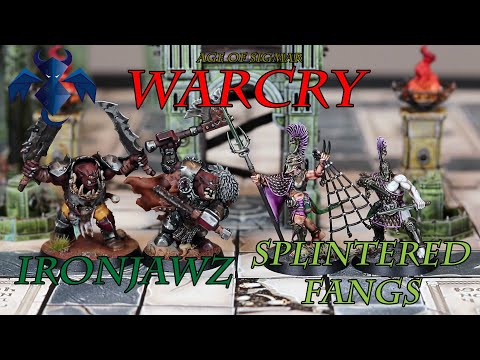 Age of Sigmar: Warcry- Ironjawz vs. Splintered Fangs