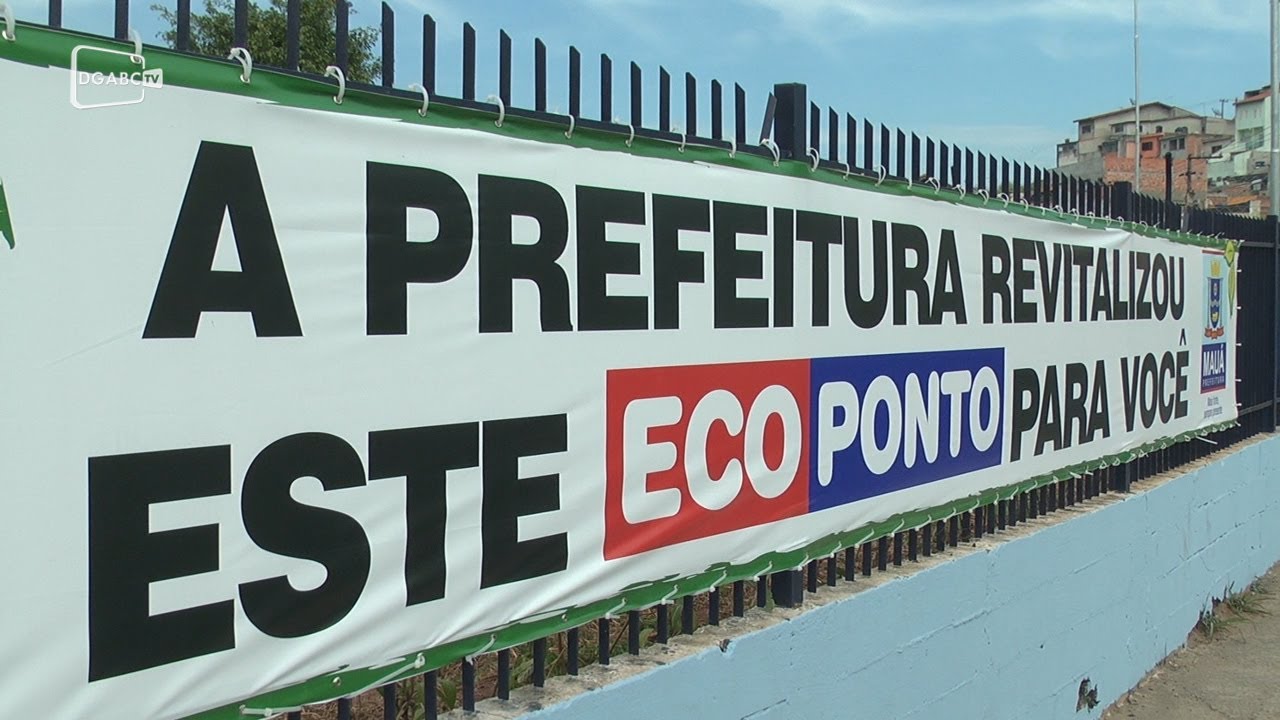 Prefeitura de Mauá revitaliza Ecoponto; veja vídeo 