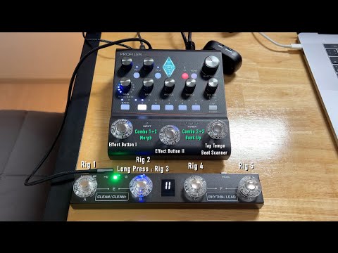 Kemper Profiler Player / M-Vave Chocolate MIDI Foot Controller   Game Guitarist