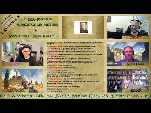 Werkzeuge des Meisters & Aventurische Meisterschaft (7. DSA-Fantalk) VC#028