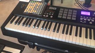 Video thumbnail for Studio tour, Ableton live performance rig, Roland keyboards, guitars - Donn DeVore by Donn DeVore
