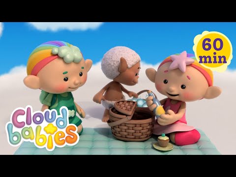 The Cloudbabies Have A Picnic In the Sky! 🍐 | Favourite Food Compilation | Cloudbabies Official