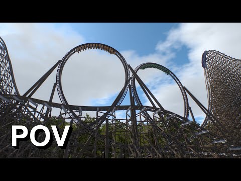 Goliath POV - Double Looping RMC Hybrid Coaster | No Limits 2 | 60fps | 2D