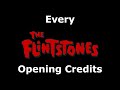 Every Opening Titles To The Flintstones
