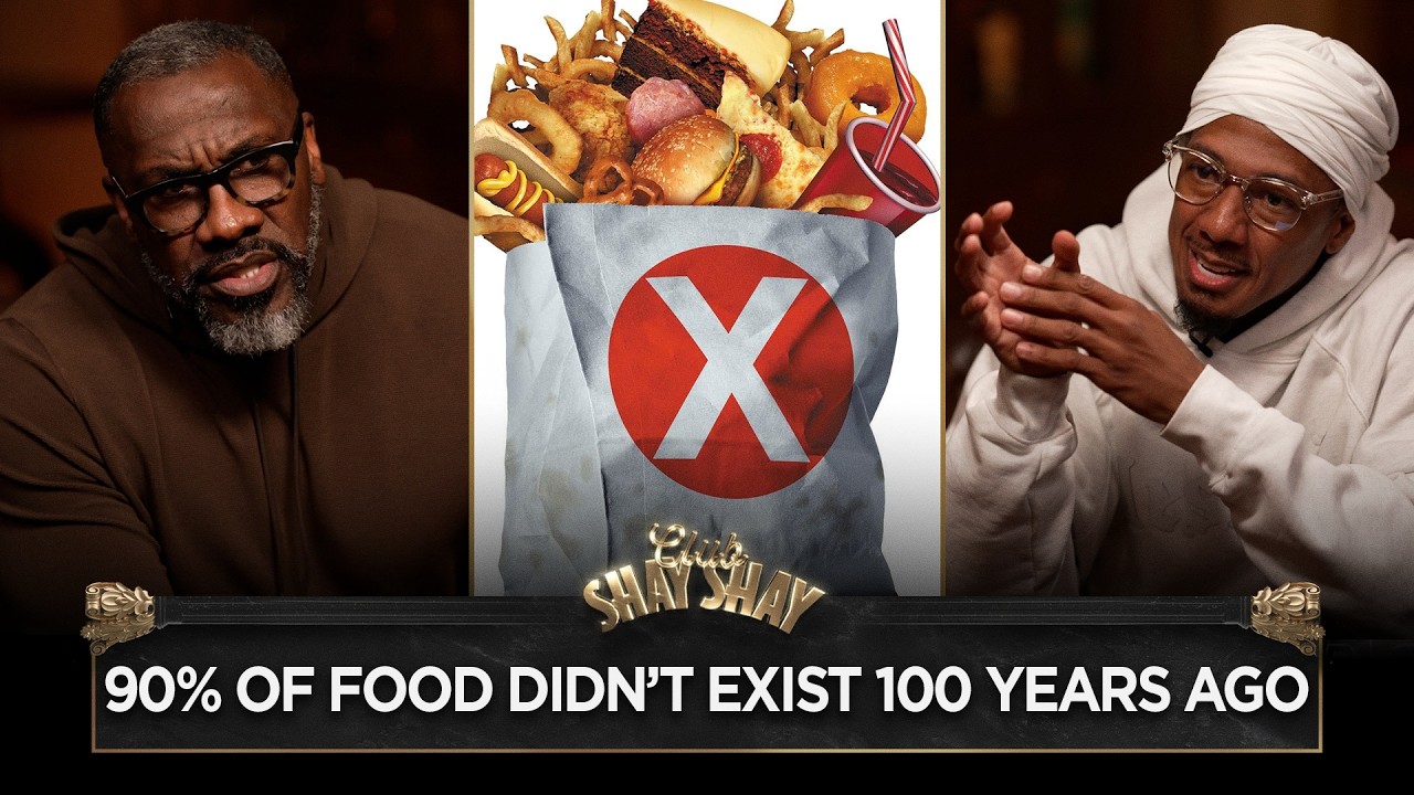 90% Of Grocery Store Foods Didn't Exist 100 Years Ago Says Nick Cannon I CLUB SHAY SHAY