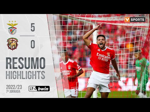 Highlights | Resumo: Benfica 5-0 Marítimo (Liga 22/23 #7)