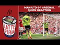 Manchester United 0-1 Arsenal - Quick Reaction *LIVE*