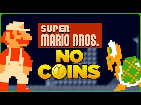 Is it possible to beat Super Mario Bros. (NES) without touching a single coin? Video