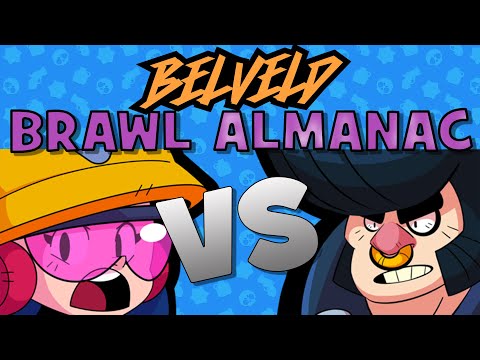 JACKY VS BULL BRAWL STARS ALMANAC/ ДЖЕКИ ПРОТИВ БУЛЛА АЛЬМАНАХ БОЕВ BELVELD