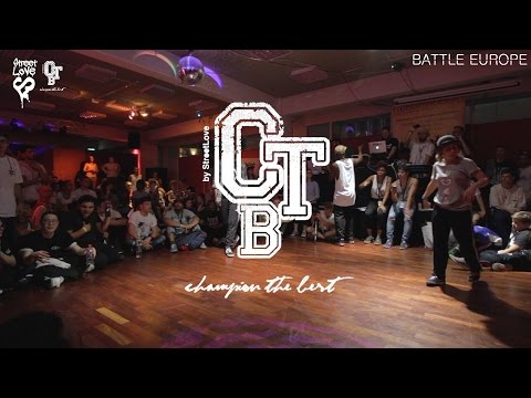 CTB Vol. 13: Nuria vs. T-Boy - Final Popping | Champion the Best