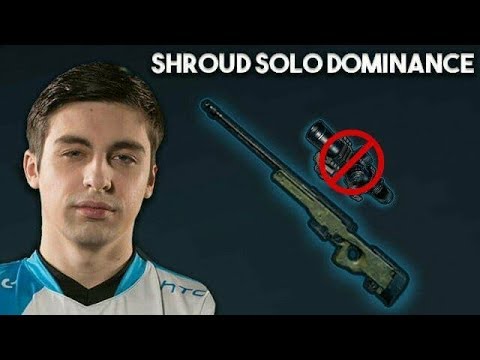 Insane NO Scope CHALLENGE 7 kills★Solo★Win★Shroud