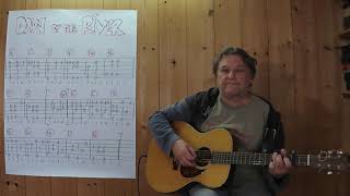GUITAR Lesson # 479: DOWN BY THE RIVER (Albert Hammond)