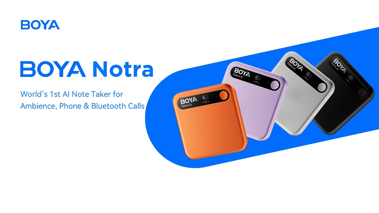 BOYA Notra｜AI Note Taker