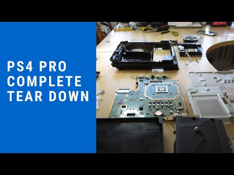 How to open your PS4 Pro and full tear down