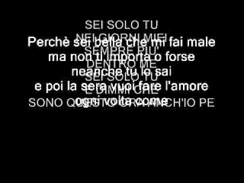 Nek & Laura Pausini Sei solo tu (Lyrics)