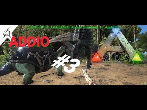 ADDIO TRICERATOPO E CARBONEMYS [EP 3] ARK SURVIVAL EVOLVED