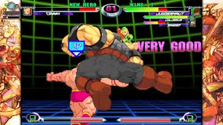 ダブラリのアシの持続【マヴカプ２】【MvC2】切り抜き その7
