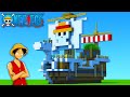 Minecraft Tutorial How To Make The Going Merry One Piece