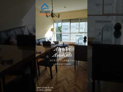 ALQUILER APARTAMENTO 1 DORMITORIO AMUEBLADO EN PUNTA CARRETAS #alquileramoblado #puntacarretas