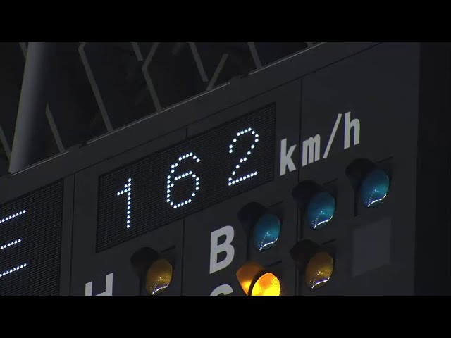 【1回表】ファイターズ・大谷 まさに衝撃!! 公式戦最速・162キロのストレート!! 2014/10/5 F-E