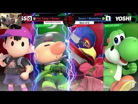 RCR 6 Doubles Winners Quarters - Esran/Fat Tony vs Sauce/WastaKen - SSBU Ultimate