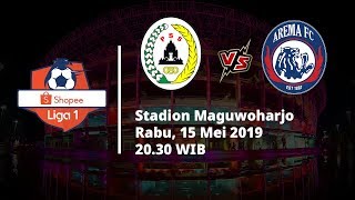 Live Streaming Indosiar Laga Pembuka Liga 1 2019 PSS Sleman Vs Arema FC Pukul 20.30 WIB