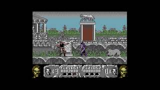 Altered Beast - C64 Commodore 64 game playthrough with commentary
