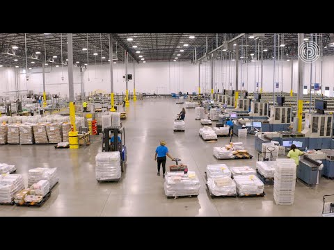 The Sound of Mail: See the new Pitney Bowes Presort Services Detroit Operating Center in action